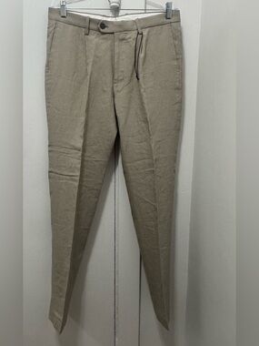 MANGO MEN LINEN PANTS